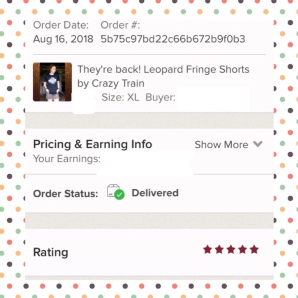 Leopard "Any Fringe Of Mine" Shorts by Crazy Train - Picture 4 of 8